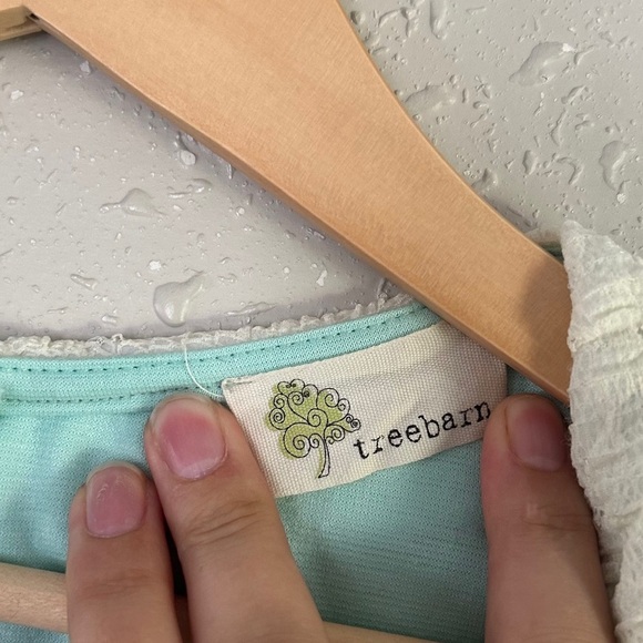 Love Tree Mint Sleeveless A-Line Dress Peter Pan Collar Casual Preppy Small - Picture 2 of 7